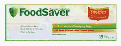 FOODSAVER FSFSBF0316-000 1-GALLON VACUUM PACKAGING BAGS