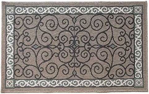Scrollwork Kitchen Accent Rug
