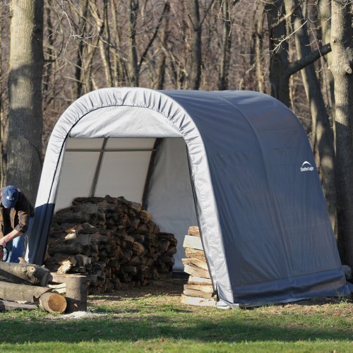 ShelterLogic 77827 Round Style Shelter Shed