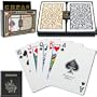 Copag Poker Size Regular Index 1546 Playing Cards (Black Gold Setup)