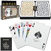 Copag Poker Size Regular Index 1546 Playing Cards (Black Gold Setup)