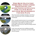 The Rich Man's Get More Biz, Godfather Principles and Accounting & Finance for Clutch Bags On-line Businesses 3 Course Pack book cover