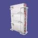 Office Products : Unimed-Midwest, Inc. / Dual Glove Box Holder, Regular, 10-3/4x3-1/8x4, White / UMIBRWW004030