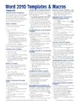 Microsoft Word 2010 Templates & Macro...