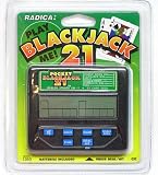 Radica Pocket Blackjack 21 LCD Hand-Held Model# 1350