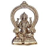 ShalinCraft Goddess Lakshmi Statue Sculpture Made in Brass Collectibles Online
