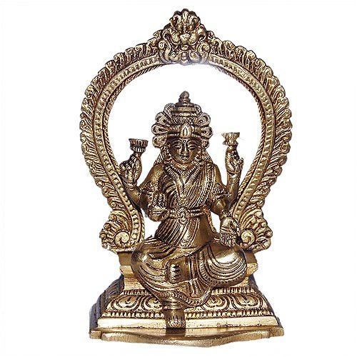 ShalinCraft Goddess Lakshmi Statue Sculpture Made in Brass Collectibles Online