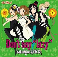 Don&rsquo;t say&ldquo;lazy&rdquo;(初回限定盤)