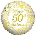 50th Anniversary Balloons
