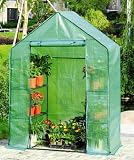 Produkt-Bild: Gew&auml;chshaus Tomatenhaus aus Stahl mit PE Plane