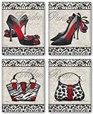 Classy Shoes and Purse Set by Todd Williams 8"x10" Art Print Poster
