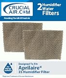 High Quality 2PK Humidifier Filter Water Panel Pad Designed To Fit Aprilaire Humidifier Models 560, 560A, 568, 600, 600A, 600M, 700, 700A, 700M, 760, 760A, 768; Compare To Aprilaire 35 Water Panel Part
