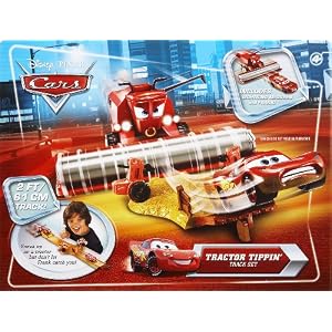 Cars Tractor Tippin' Trackset by Mattel