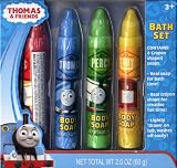 Thomas & Friends Set of 4 Crayon Shaped Soaps Bath Set