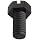 Metric Black Nylon 6/6 Slotted Hex Cap Screw, USA Made, M5 - 0.8, 8 mm Length, Fully Threaded (Pack of 100)