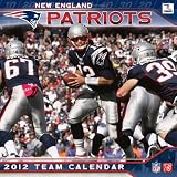 2012 NEW ENGLAND PATRIOTS 12X12 WALL CALENDAR