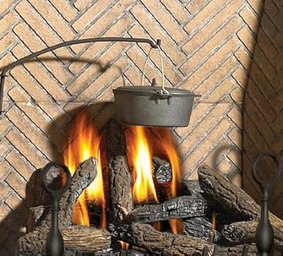 Country Crane and Hearth Pot for The Dream Fireplace