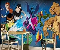 RoomMates JL1181M Ben 10 Full Size Prepasted Wall Mural
