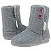Capelli New York Cable Knit Girls Indoor Slipper Boot