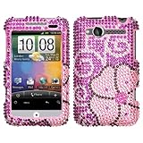 HTC ADR6225 ADR-6225 Wildfire Cell Phone Full Diamond Crystals Bling Protec ....