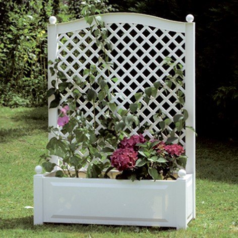 Kunstoff-und Holzverarbeitungswerk GmbH 37001 Spalier 100 x 43 x 140 cm, mit Pflanzkasten, Preisvergleich