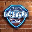 Seattle Seahawks Team Neon Wall or Window Lamp NFL Football Fan Shop Sports Team Merchandise