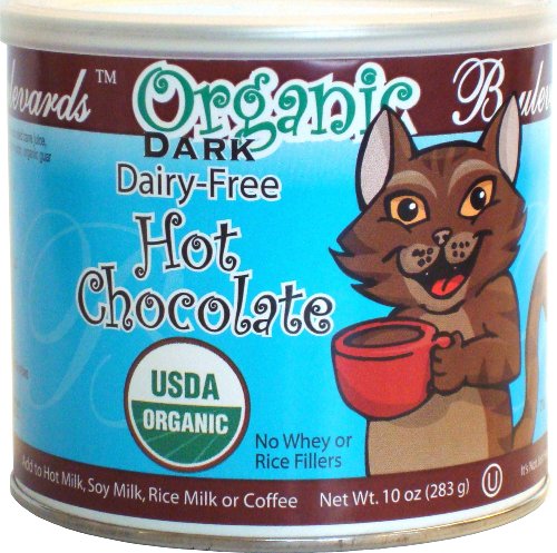 Boulevards Organic Dark Dairy-Free Hot Chocolate Mix, 10-Ounce Cans (Pack of 3)