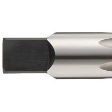 Union Butterfield 1500(UNC)/1500(UNF)/1500(UNS) High-Speed Steel Hand Tap, Uncoated (Bright) Finish, Round Shank With Square End
