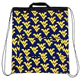 West Virginia Mountaineers Navy Blue Cinch Backpack