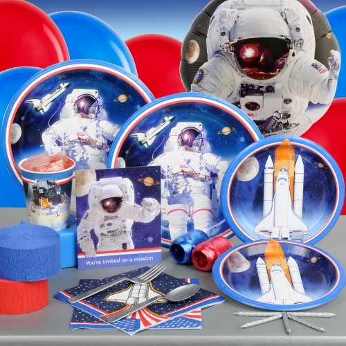 Space Mission Standard Party Pack for 8 Party Supplies
