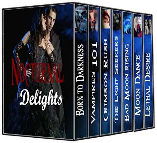 Nocturnal Delights  - 7 Book Box Set: Romance With a Bite - Tales of vampires and alpha wolves