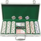 300 11.5g 4 Aces Poker Chip Set w/Aluminum Case