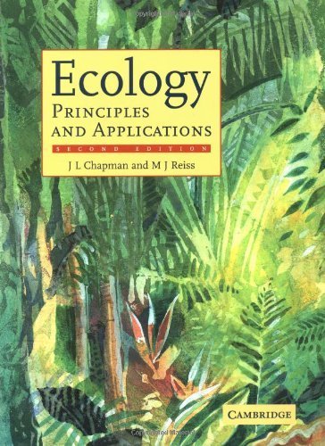 Ecology: Principles and Applications by J. L. Chapman (1998-12-10)