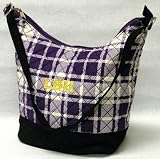 LSU Tigers Quilted Handbag