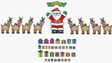 SANTA N REINDEER