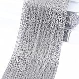 Super Lover 10m Stainless Steel Cable Chain Link in Bulk for Necklace Jewelry Accessories DIY Making 1.5mm