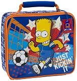 Simpsons Football Bart Lunch Bag