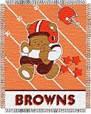 Cleveland Browns - NFL baby 36"x 46" Triple Woven Jacquard Throw - 36x46