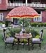 Lalhaveli Sequin Embroidered Designer Outdoor Garden Umbrella Parasol 52 X 72 Inches RS.12000.00