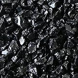 IMAGE OF Fireplace Glass Rocks, BLACK, 10 LBS
