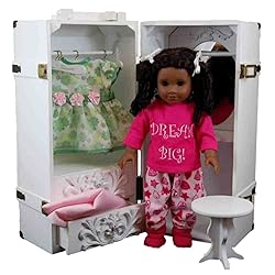 18 Doll Clothes Storage Case