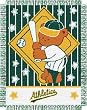 Oakland Athletics Acrylic Triple Woven Jacquard Baby Blanket/Throw (36"x46") - MLB Baseball