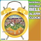 Baseball Twin Bell Sports Alarm Clock,Football,Soccer,Basketball clock also available!