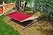 Airblasters Double Soft Cotton Fabric Hammock red Color with Pillow, Swing Outdoor Thickening Casual Hammock Weight Capacity(450 Lbs)