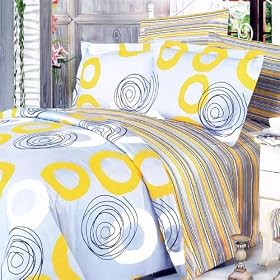 Blancho Bedding - [Rhythm of Fashion] 100% Cotton Comforter Cover/Duvet Cover Set