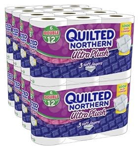 Quilted Northern Ultra Plush Double Rolls - 96 - Rolls