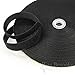 27 Yard Rolls of Black Sew-on Hook and Loop Fastening Tape, 1