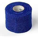 Powerflex 2" Stretch Athletic Tape - 6 Rolls, Blue