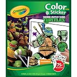 Crayola Teenage Mutant Ninja Turtles Color 'n Sticker Books