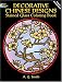 Decorative Chinese Designs Stained Glass Coloring Book (Dover Pictorial Archive)